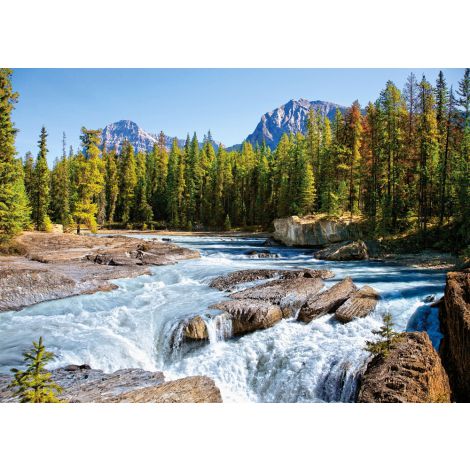Puzzle Castorland 1500el Athabasca River Jasper National Park, Kanada - 2